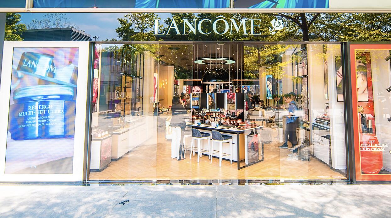 Lancôme兰蔻全国首家临街形象店在益田假日广场正式开业