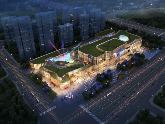 宁波镇海银泰城估计6月28日试营业 建筑面积为9.22万㎡