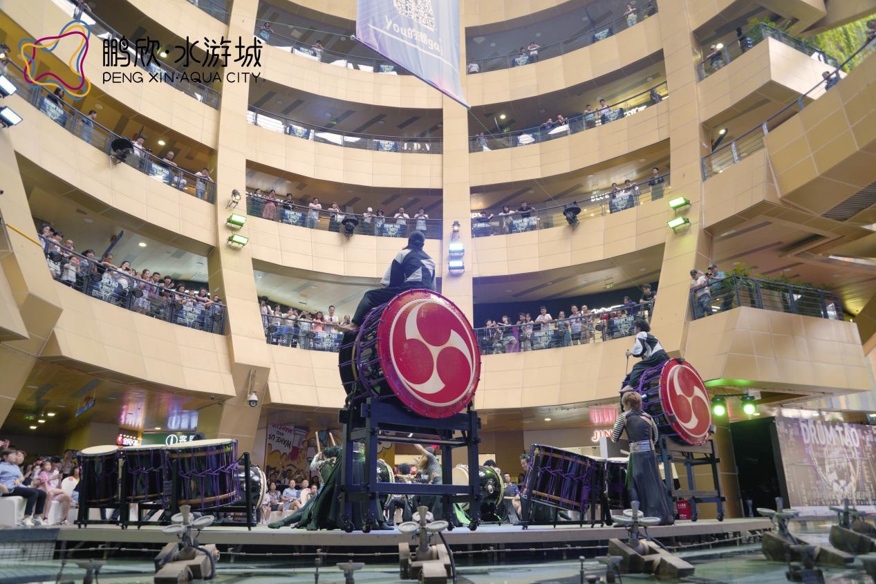 日本顶级太鼓表演DRUM TAO首登南京 水游城以艺术演出、文化美陈创新商业场景