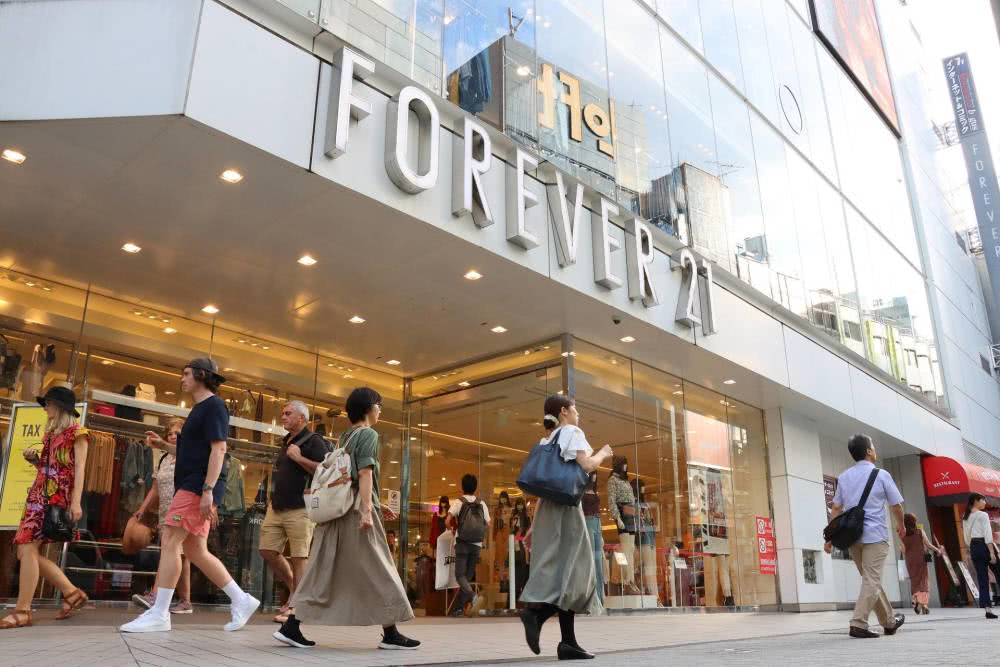 Forever21宣布申请破产 将关178家店、10月退出日本