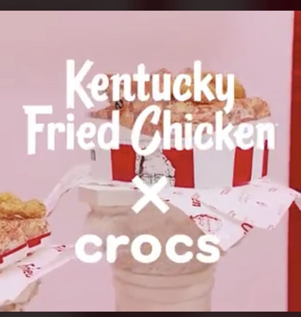 肯德基官方与Crocs.（卡骆驰）联合推出“炸鸡鞋”