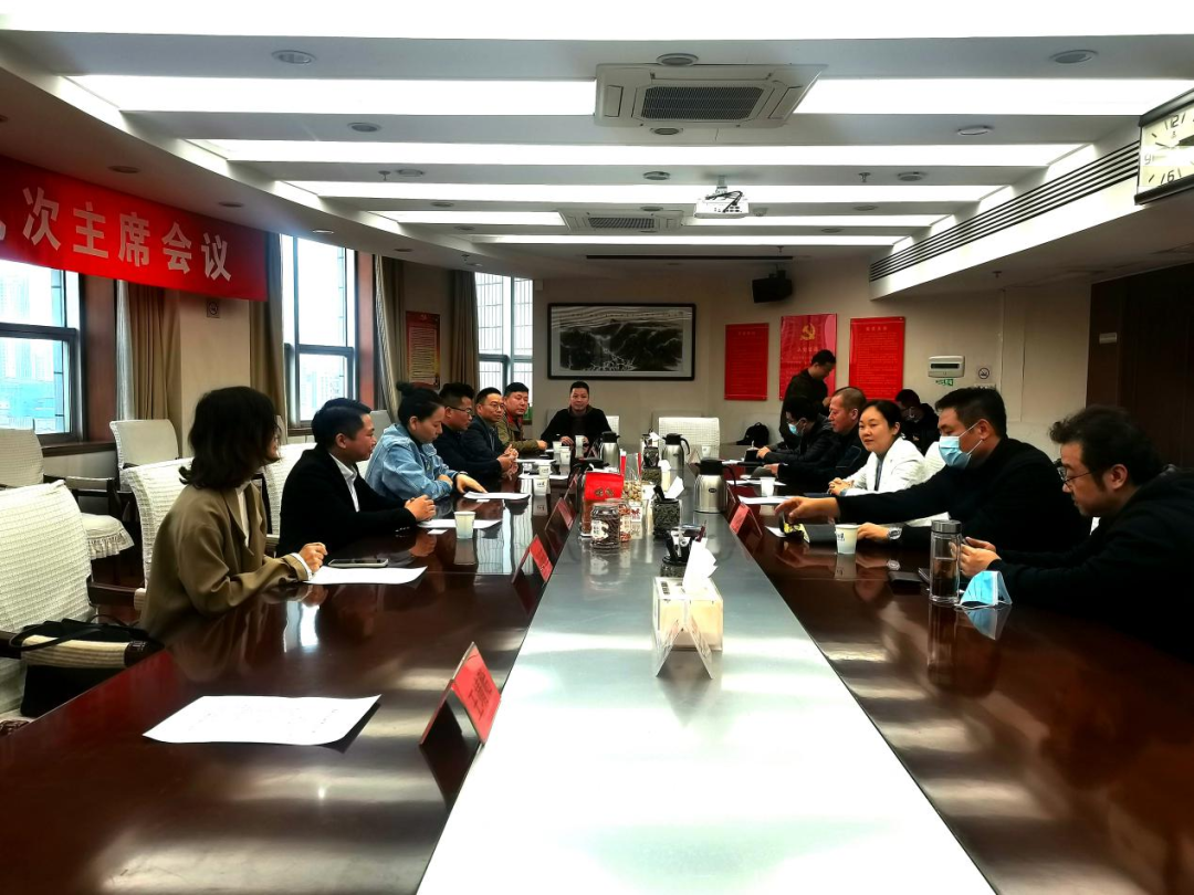赢商tech、墨茉点心局与江汉区政府举行座谈会