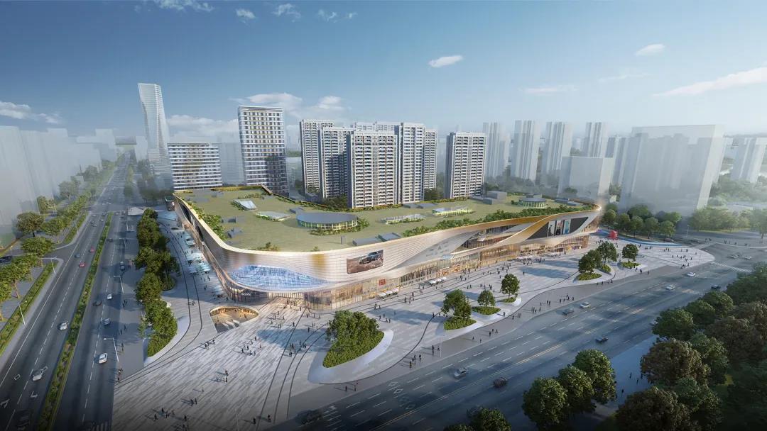 金茂览秀城预计2022年开业  青岛高新区再添商业综合体