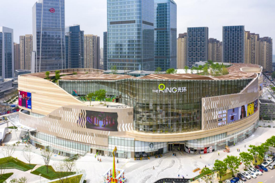 重庆光环购物公园正式开业 打造7万方室内外绿色公园