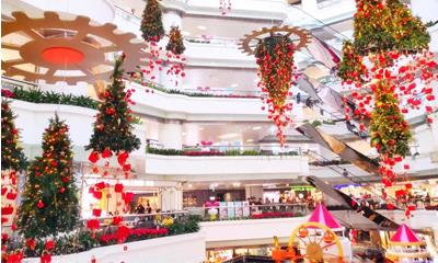 天河城、太古汇等13家广州购物中心2018年圣诞美陈盘点