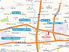 美的置业夺佛山大沥迷你商服地 距广州地铁滘口站仅3.8公里