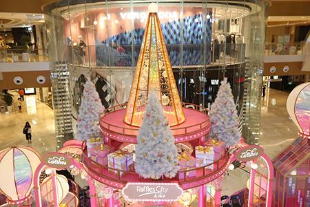 深圳来福士广场“2020WISHES多彩许愿季” 暨圣诞亮灯仪式举行