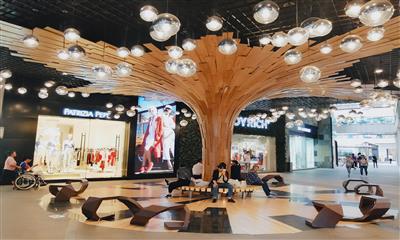 昆明购物中心的“隐形竞争力”——休息区的设计打造