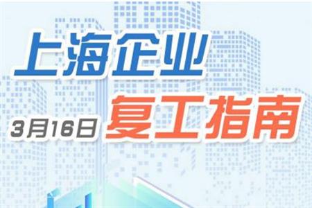 上海企业复工指南4.0版公布 多数健身房、美容院无需备案可开工