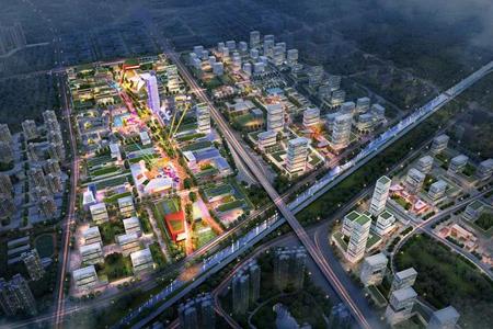 时代中国佛山大沥全球创客小镇一期启动建设 建面150万㎡