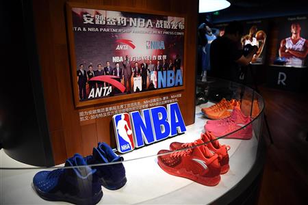 安踏们的鞋，都在NBA球星脚上