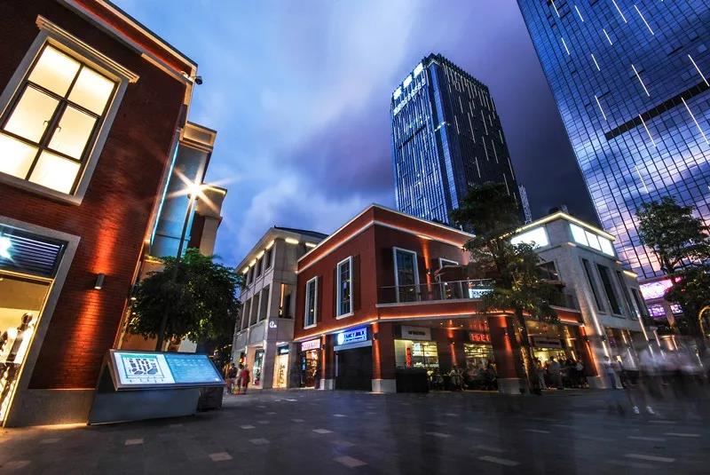 珠海富华里商业街图片
