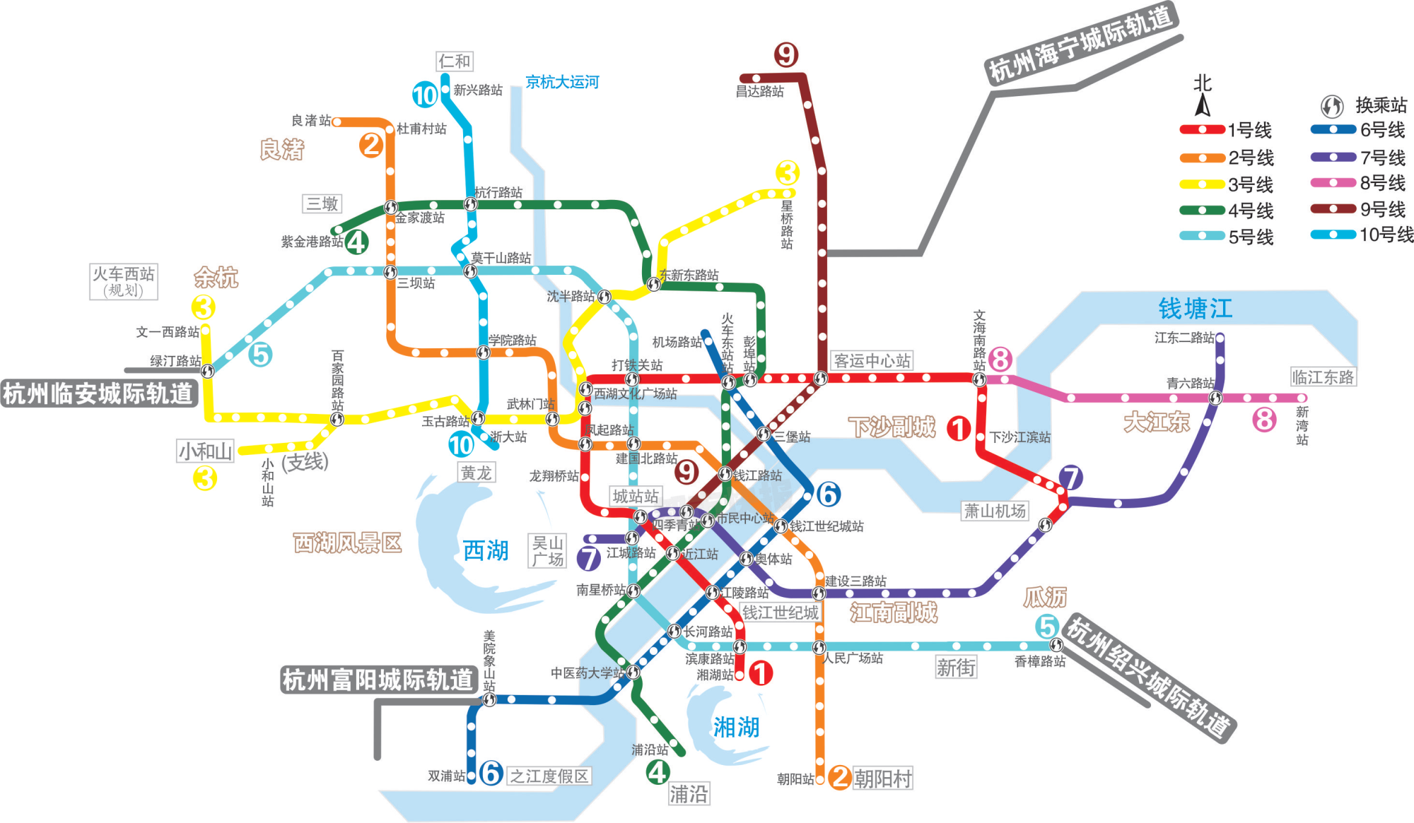 4条地铁线55个商业项目杭州地铁商业全解读